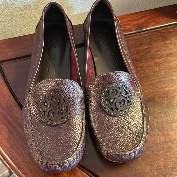 Brighton Leather Loafer Sz 10 - Picture 1 of 6